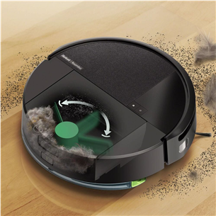 iRobot Roomba 205 DustCompactor Combo, wet & dry, juodas - Dulkių siurblys robotas