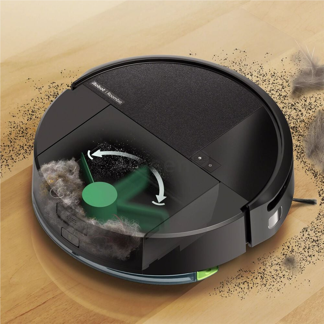 iRobot Roomba 205 DustCompactor Combo, wet & dry, juodas - Dulkių siurblys robotas