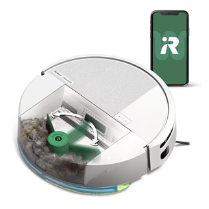iRobot Roomba 205 DustCompactor Combo, wet & dry, baltas - Dulkių siurblys robotas