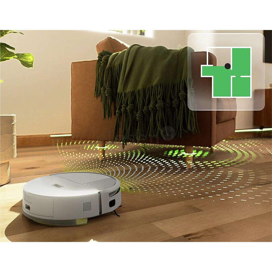 iRobot Roomba 205 DustCompactor Combo, wet & dry, baltas - Dulkių siurblys robotas