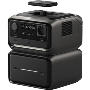 Ecoflow River 3 Max Plus Wireless, 858 Wh, juodas/pilkas - Maitinimo šaltinis 5015601104