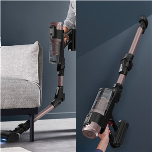 Tefal X-Force Flex 16.60, сухая и влажная уборка, розовый/черный - Беспроводной пылесос