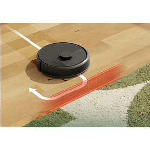 iRobot Roomba® 105 Combo, Wet & Dry, juodas - Dulkių siurblys robotas