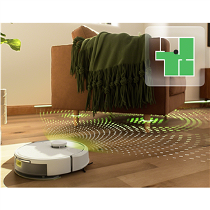 iRobot Roomba® 105 Combo, сухая и влажная уборка, белый - Робот-пылесос