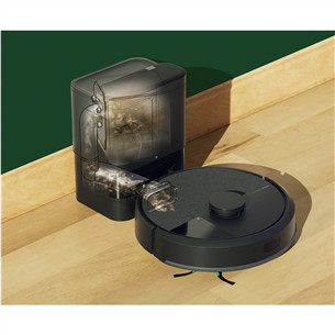 iRobot Roomba® 105 Combo+, Wet & Dry, juodas - Dulkių siurblys robotas