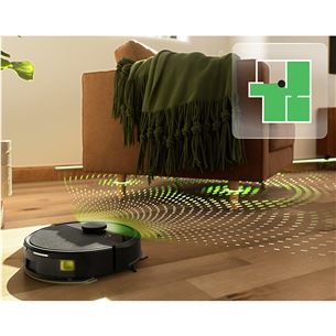 iRobot Roomba® 105 Combo+, сухая и влажная уборка, черный - Робот-пылесос