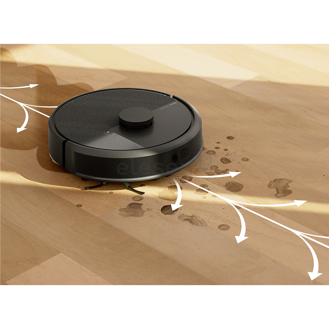 iRobot Roomba® 105 Combo+, Wet & Dry, juodas - Dulkių siurblys robotas