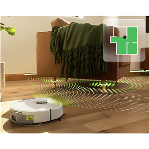 iRobot Roomba® 105 Combo+, сухая и влажная уборка, белый - Робот-пылесос