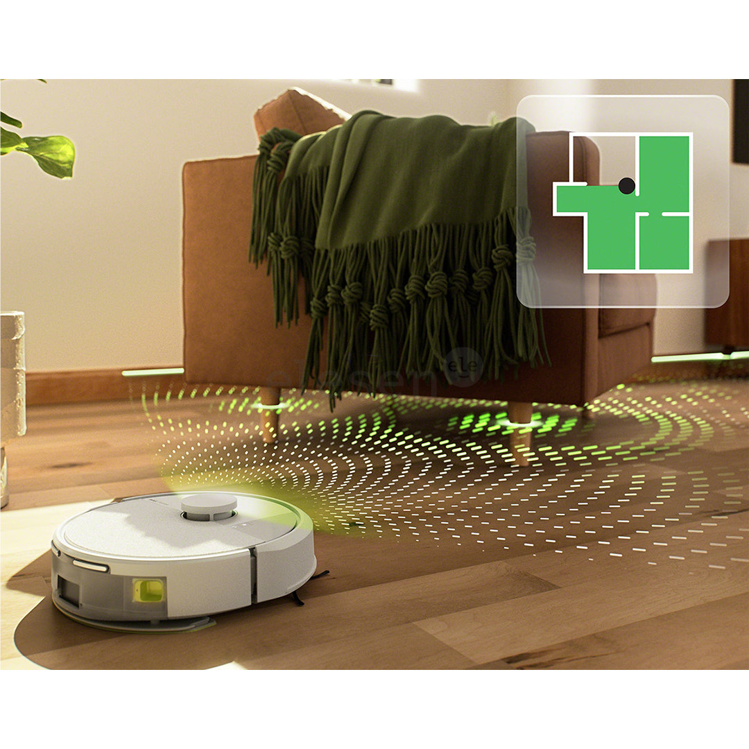iRobot Roomba® 105 Combo+, Wet & Dry, baltas - Dulkių siurblys robotas