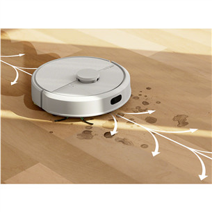 iRobot Roomba® 105 Combo+, Wet & Dry, baltas - Dulkių siurblys robotas