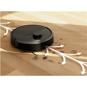 iRobot Roomba® Plus 405 Combo, Wet & Dry, juodas - Dulkių siurblys robotas