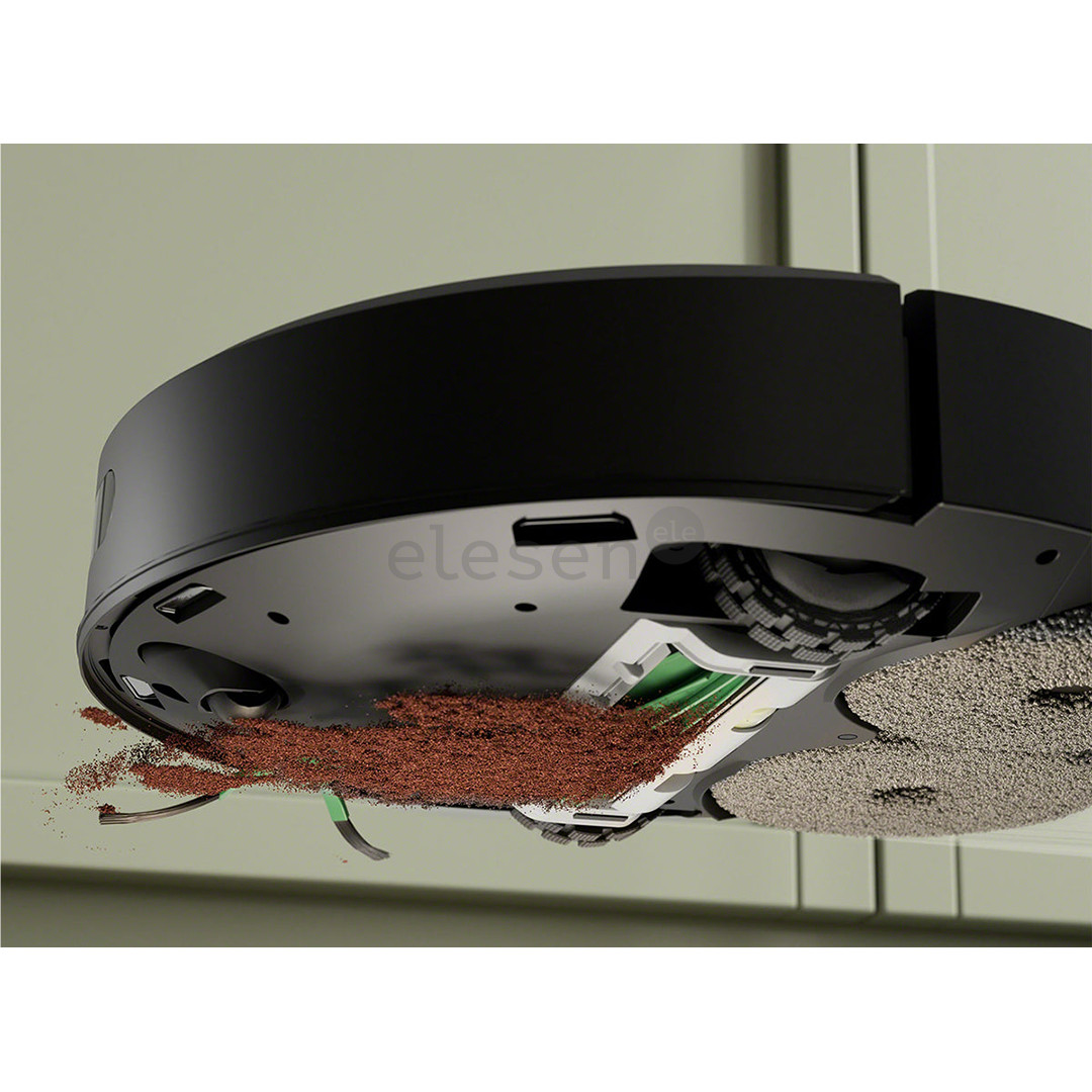 iRobot Roomba® Plus 405 Combo, Wet & Dry, juodas - Dulkių siurblys robotas