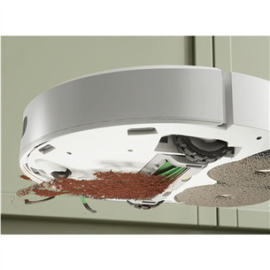 iRobot Roomba® Plus 405 Combo, сухая и влажная уборка, белый - Робот-пылесос