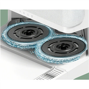 iRobot Roomba® Plus 405 Combo, сухая и влажная уборка, белый - Робот-пылесос