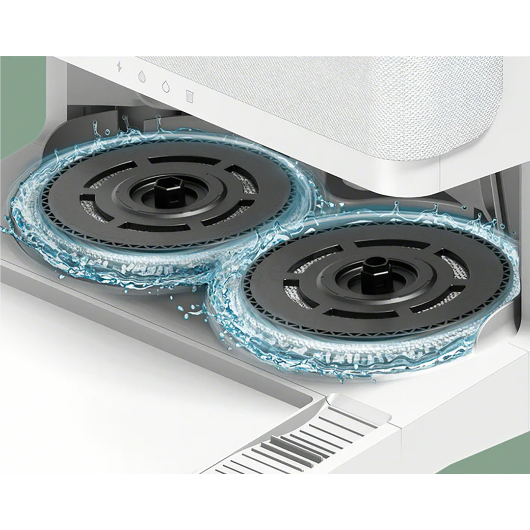 iRobot Roomba® Plus 405 Combo, сухая и влажная уборка, белый - Робот-пылесос