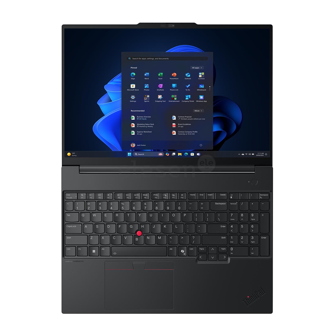 Lenovo ThinkPad E16 Gen 3, 16'', WUXGA, Ultra 5, 16 GB, 512 GB, W11P, ENG, black - Notebook