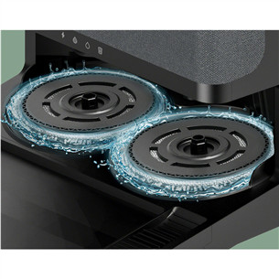 iRobot Roomba® Plus 505 Combo, Wet & Dry, juodas - Dulkių siurblys robotas