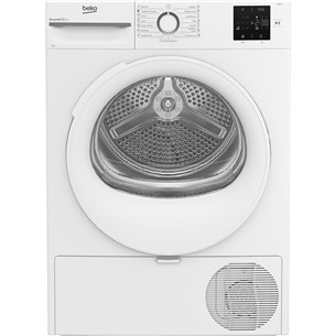 Beko, šilumos siurblys, 7 kg, gylis 54,5 cm - Džiovyklė BM3T372E0W