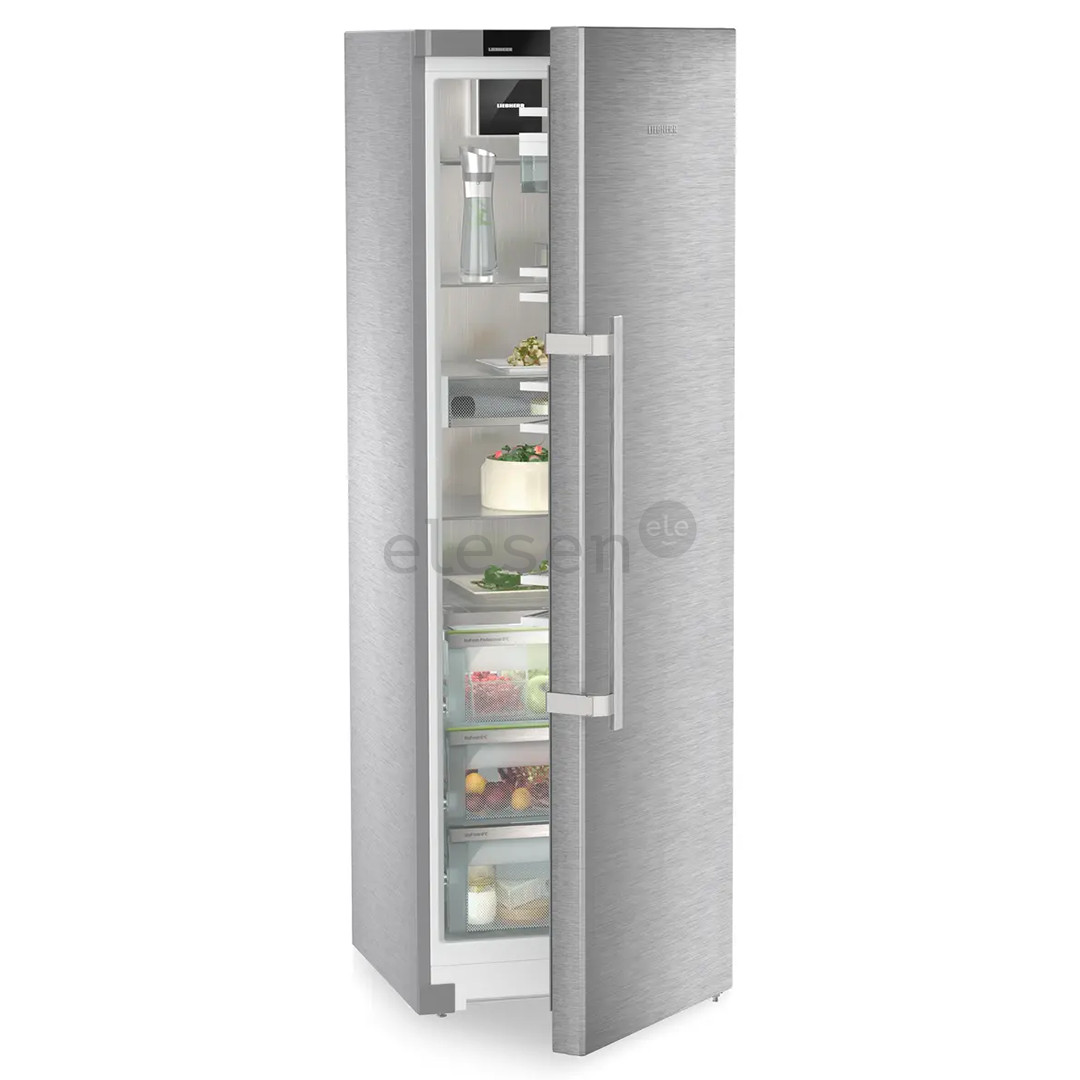Liebherr Peak BioFresh, 386 L, aukštis 186 cm, nerūdijančio plieno - Šaldytuvas