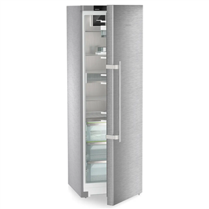 Liebherr Peak BioFresh, 386 L, aukštis 186 cm, nerūdijančio plieno - Šaldytuvas