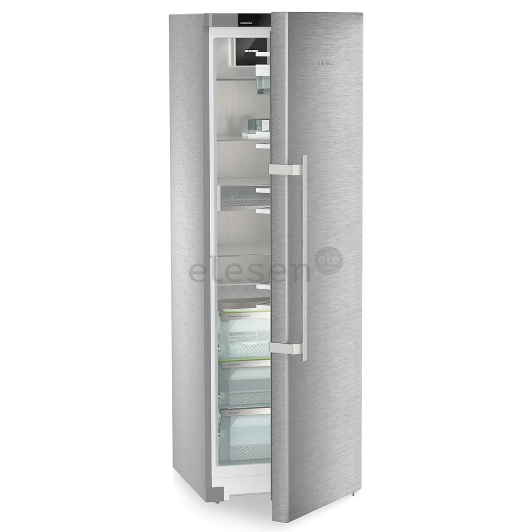 Liebherr Peak BioFresh, 386 L, aukštis 186 cm, nerūdijančio plieno - Šaldytuvas