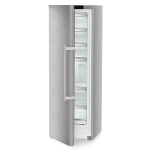 Liebherr prime NoFrost, 278 L, height 186 cm, stainless steel - Freezer