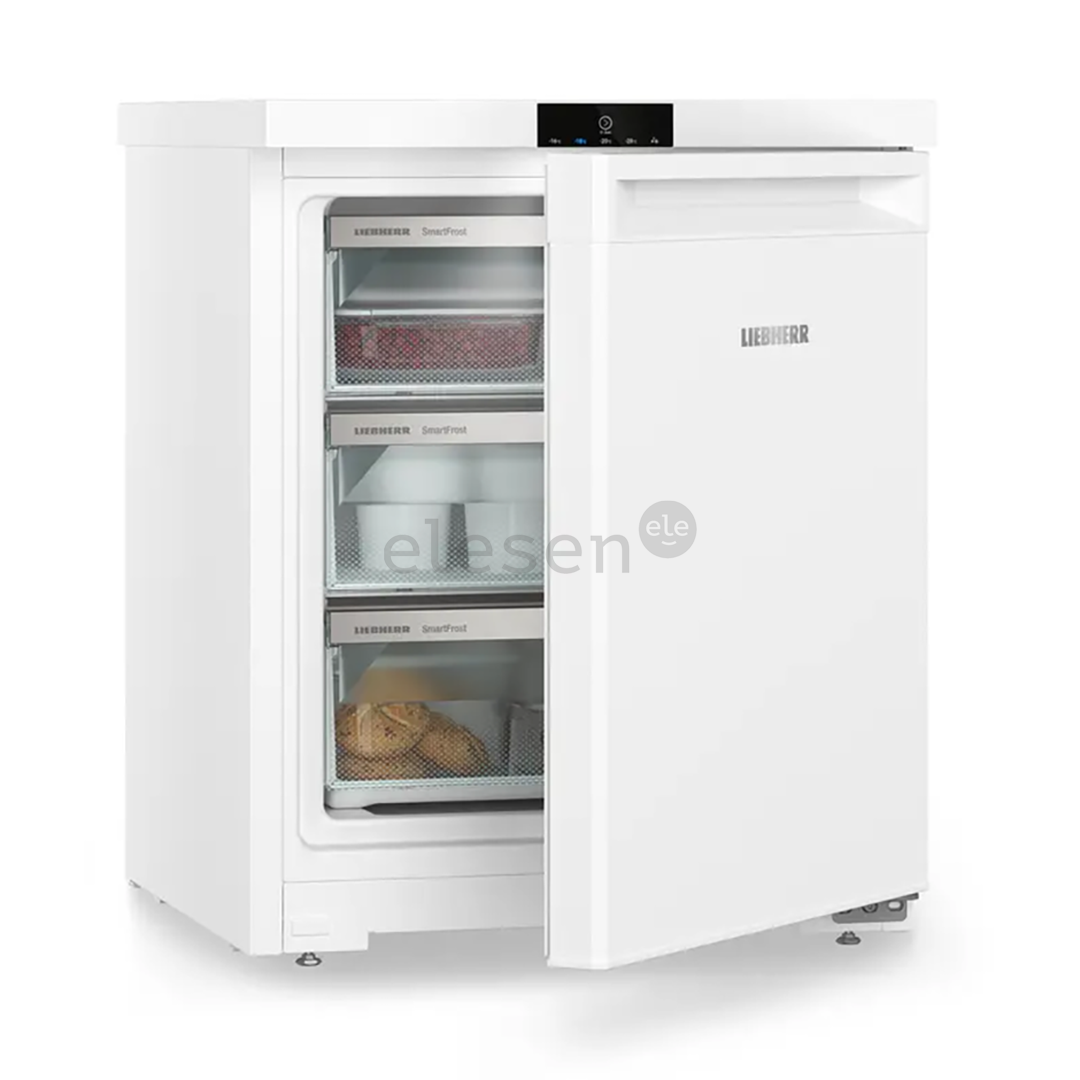 Liebherr pure, SmartFrost, 76 L, height 68 cm, white - Freezer