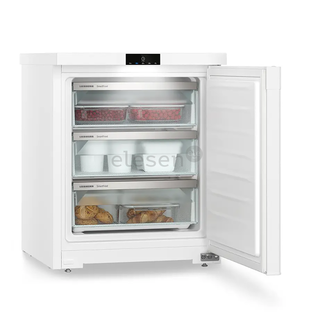 Liebherr pure, SmartFrost, 76 L, height 68 cm, white - Freezer