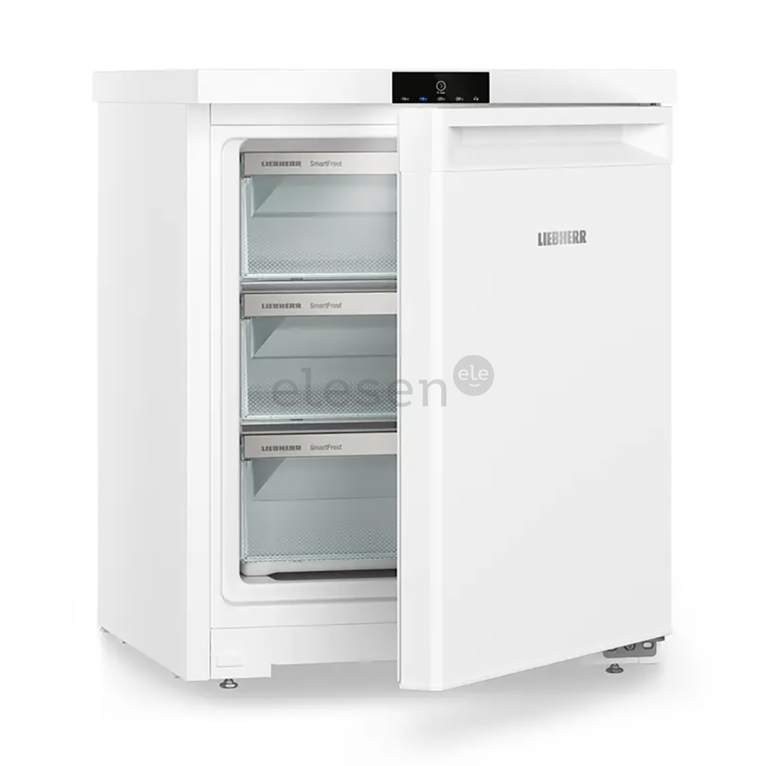 Liebherr pure, SmartFrost, 76 L, height 68 cm, white - Freezer