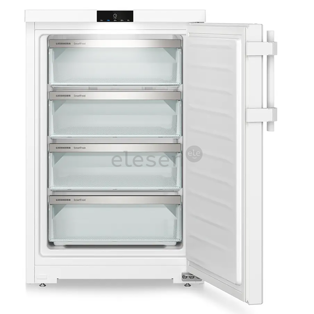 Liebherr pure, SmartFrost, 107 L, height 85 cm, white - Freezer