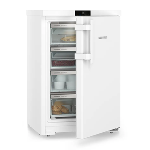 Liebherr pure, SmartFrost, 107 L, height 85 cm, white - Freezer