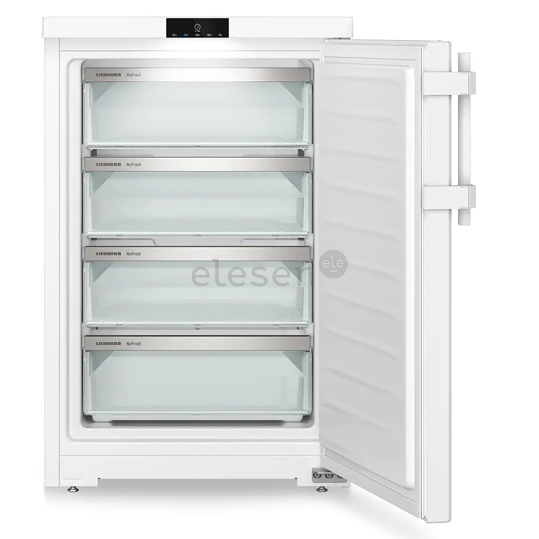 Liebherr pure NoFrost, 93 L, height 85 cm, white - Freezer