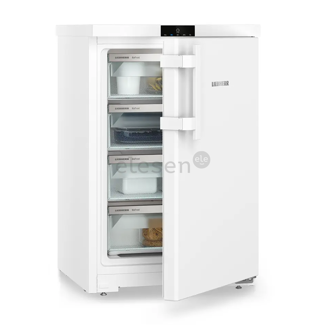 Liebherr pure NoFrost, 93 L, height 85 cm, white - Freezer