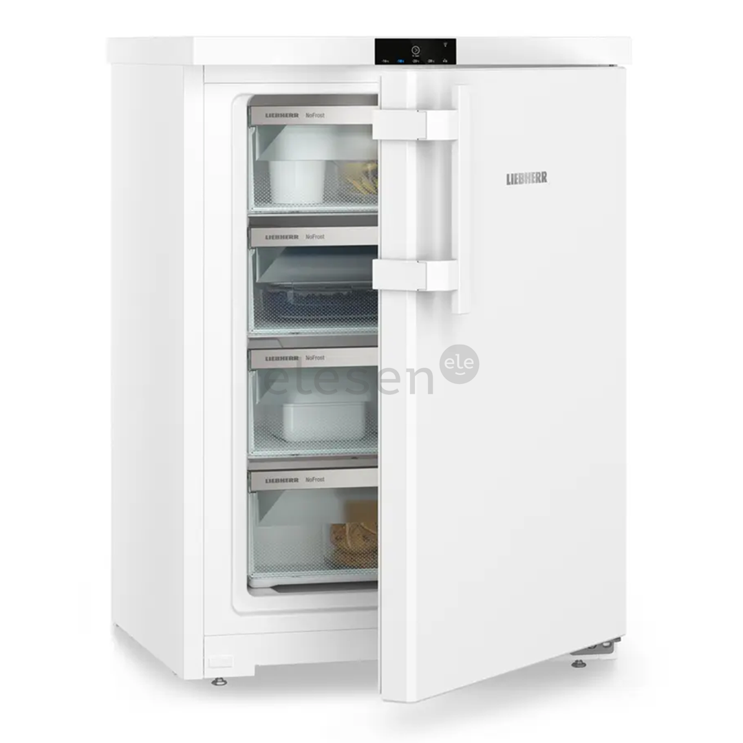 Liebherr plus NoFrost, 93 L, height 85 cm, white - Freezer