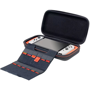RDS Industries Deluxe Travel Case, Nintendo Switch/Switch 2, juodas - Dėklas