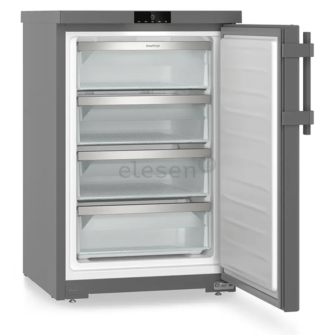 Liebherr pure, SmartFrost, 107 л, высота 85 см, темно-серый - Морозильник