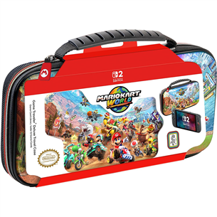 RDS Industries Deluxe Mario Kart World Travel Case, Nintendo Switch/Switch 2 - Dėklas