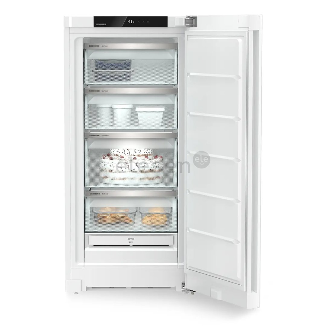 Liebherr pure NoFrost, 161 L, height 126 cm, white - Freezer