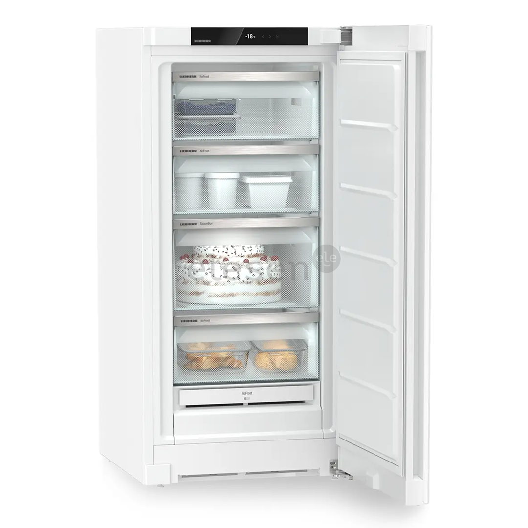 Liebherr pure NoFrost, 161 L, height 126 cm, white - Freezer