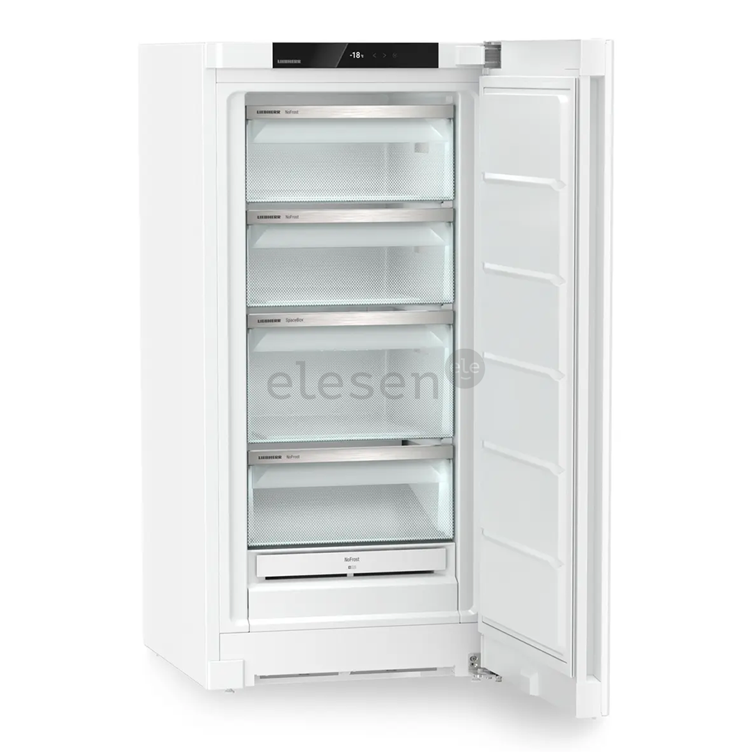 Liebherr pure NoFrost, 161 L, height 126 cm, white - Freezer