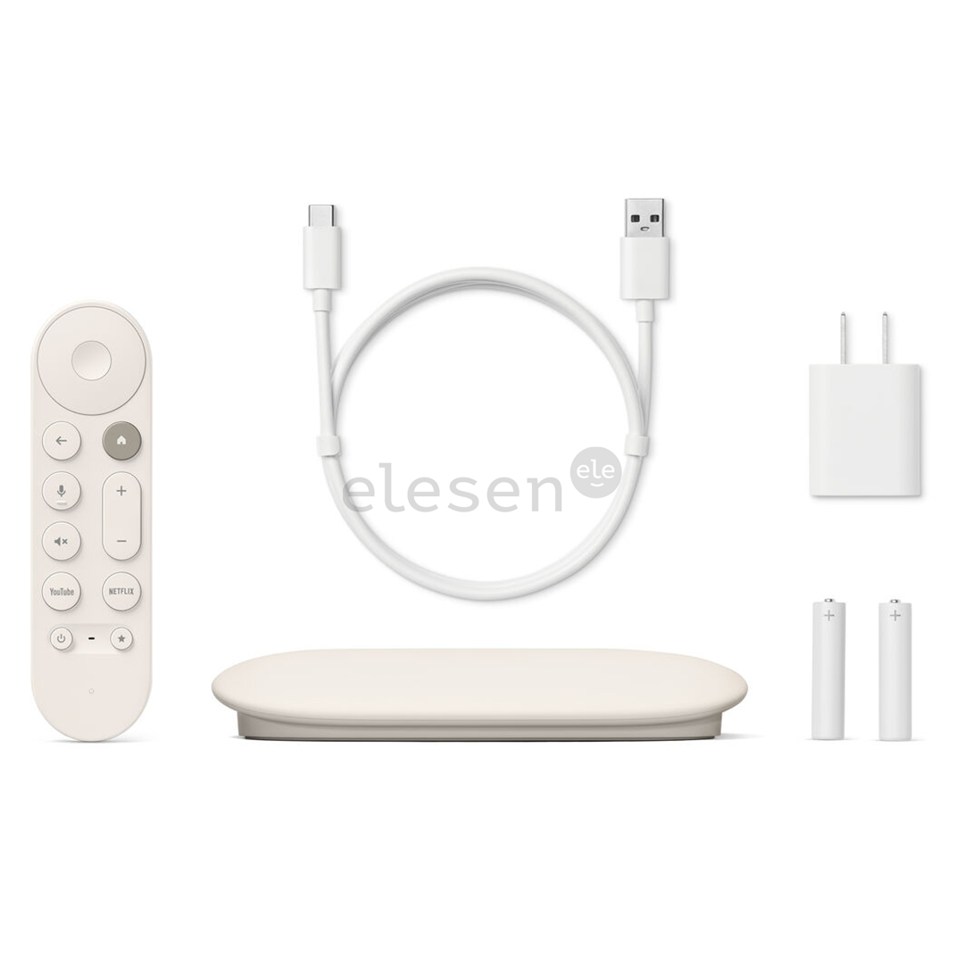 Google TV Streamer 4K, baltas - Multimedijos grotuvas