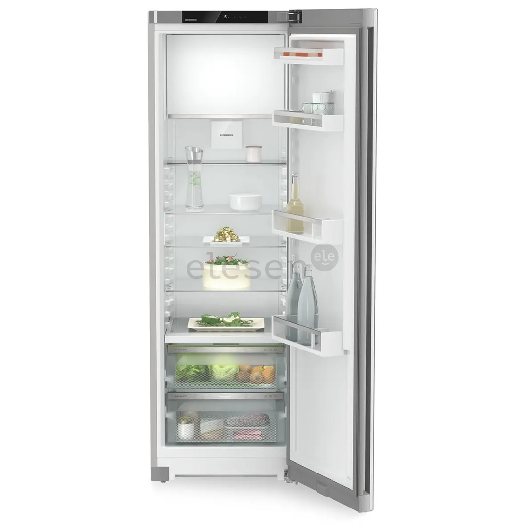 Liebherr Plus BioFresh, 351 L, aukštis 186 cm, sidabro spalvos - Šaldytuvas