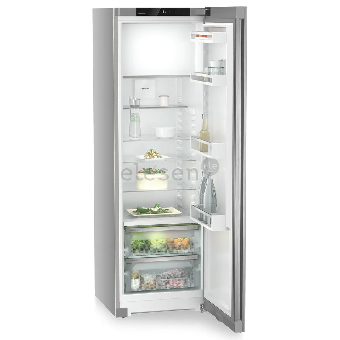 Liebherr Plus BioFresh, 351 L, aukštis 186 cm, sidabro spalvos - Šaldytuvas