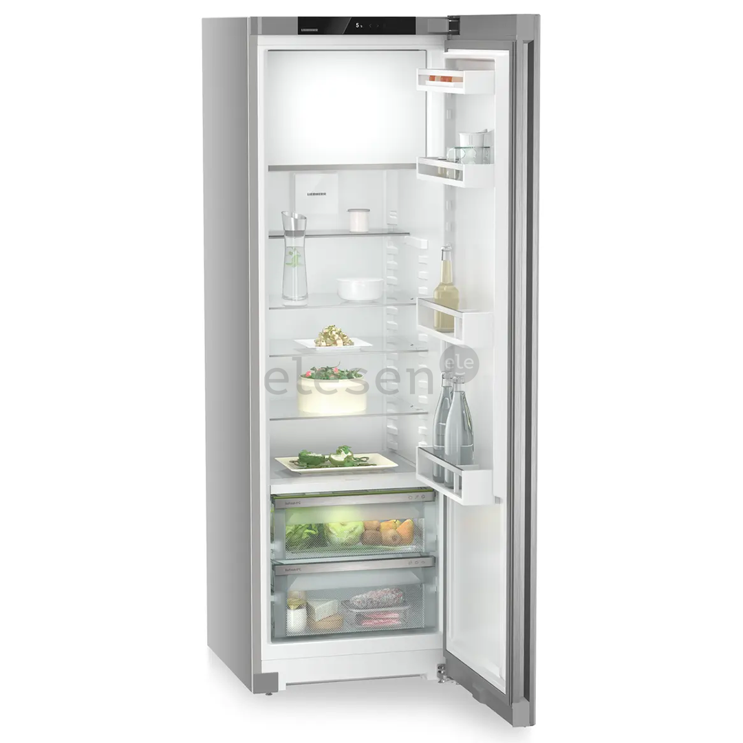 Liebherr Plus BioFresh, 351 L, aukštis 186 cm, sidabro spalvos - Šaldytuvas