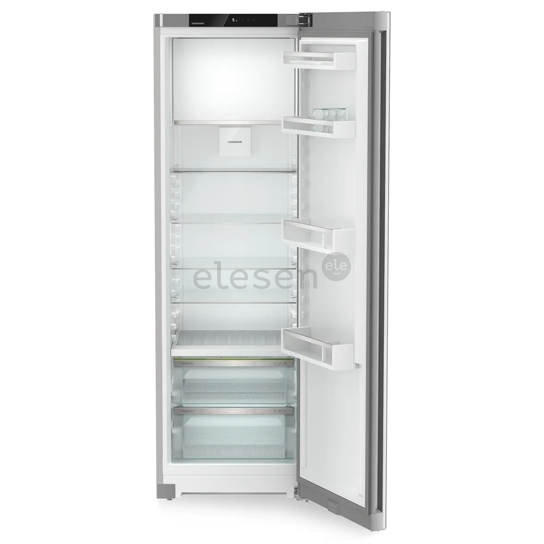 Liebherr Plus BioFresh, 351 L, aukštis 186 cm, sidabro spalvos - Šaldytuvas