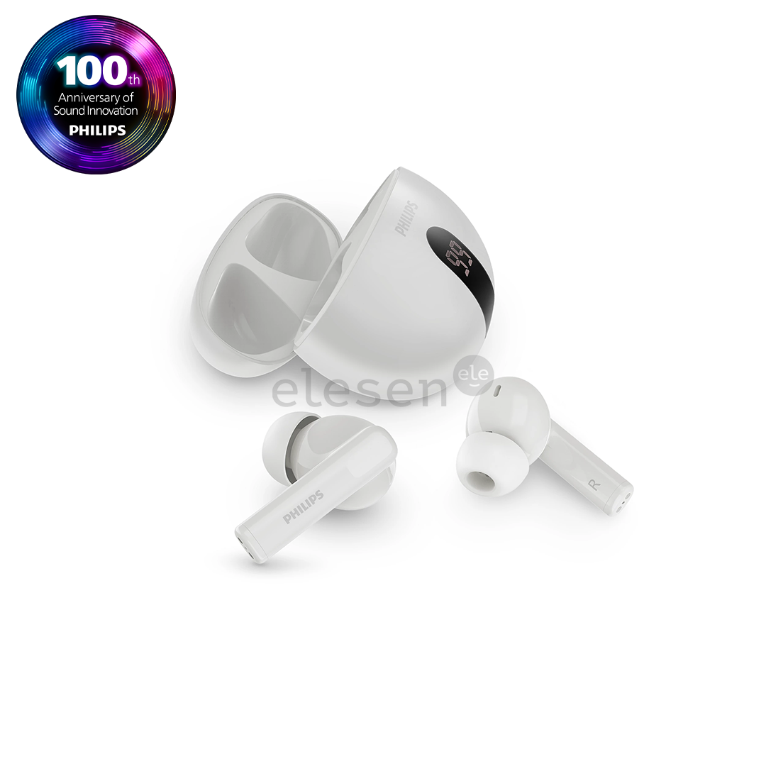 Philips TAT2520, white - True wireless headphones