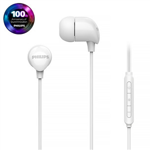 Philips TAE2146, USB-C, baltos - Ausinės TAE2146WT/00