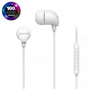Philips TAE2146, USB-C, white - Wired in-ear earbuds TAE2146WT/00
