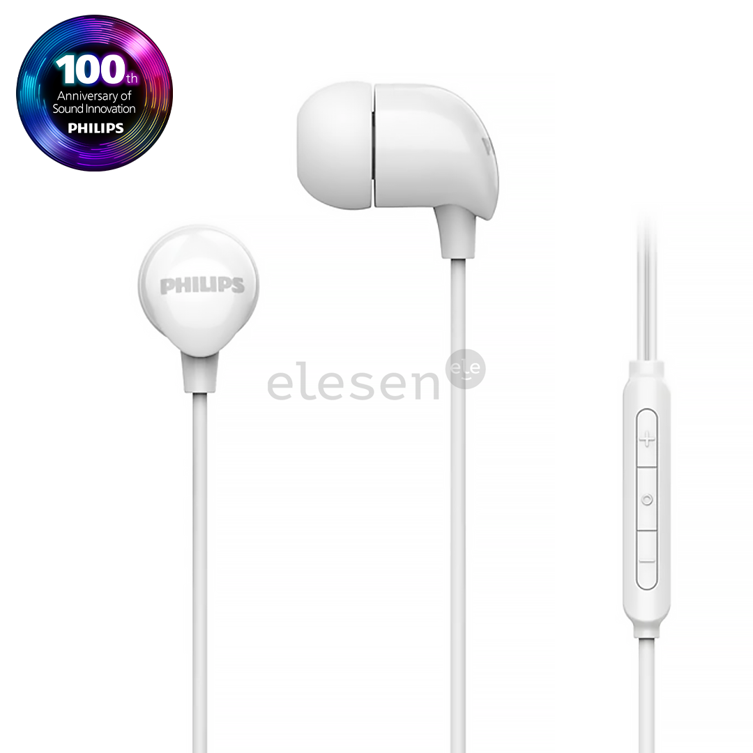 Philips TAE2146, USB-C, белый - Наушники