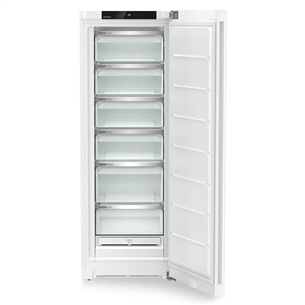 Liebherr pure NoFrost, 239 L, height 166 cm, white - Freezer
